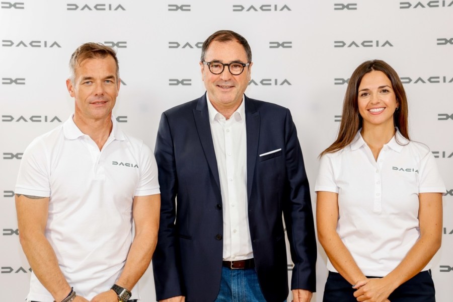 Seb Loeb and Cristina Gutierrez