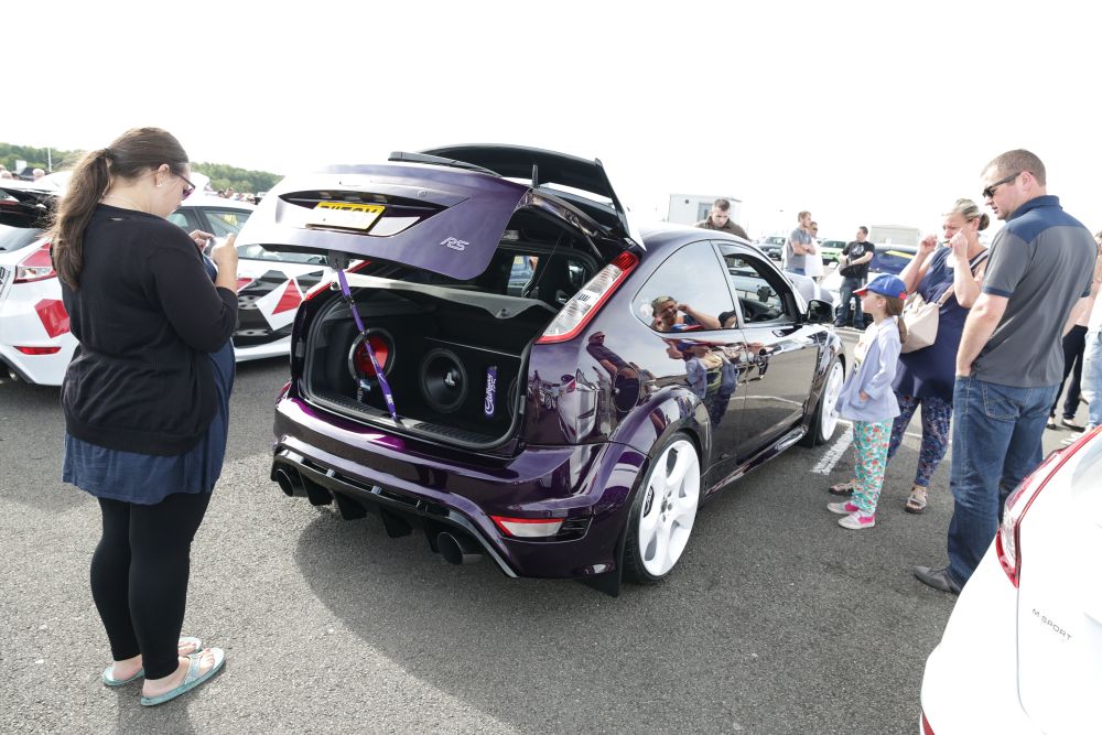 Focus RS on display at Ford Fair car show