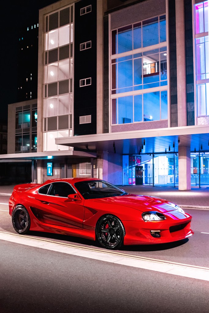 AbFlug Supra on fast car culture collection stand