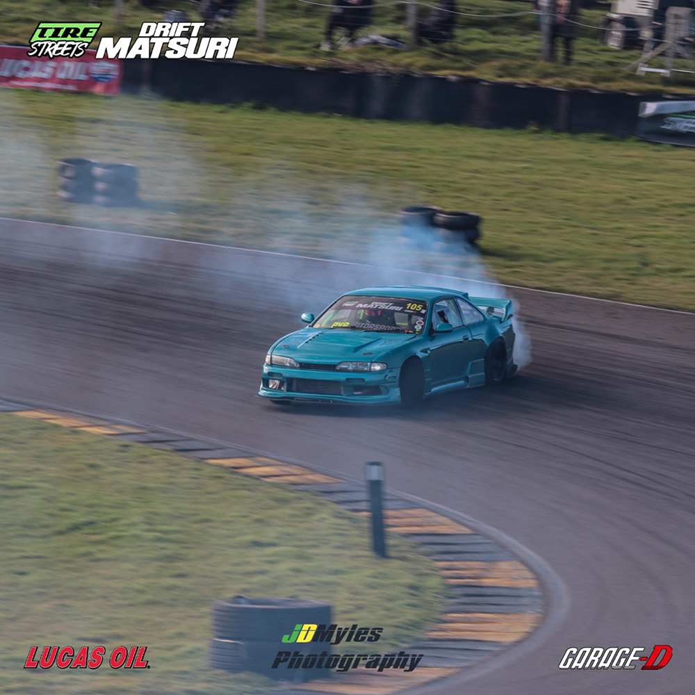 Carl perrin drifting his S14